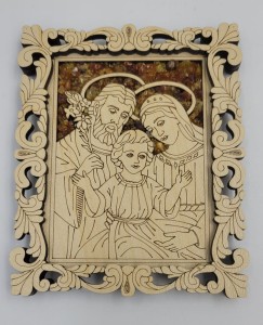 Magnes z bursztynem - Święta Rodzina