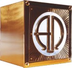 Tabernakulum mosiężne Alfa Omega TB022