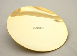 Patena płaska gładka S/725 - 15 cm