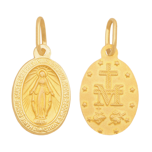 medalik Niepokalana ze złota