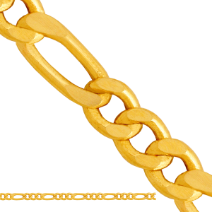 Łańcuszek ze złota Figaro 50 cm - 14 karatowe