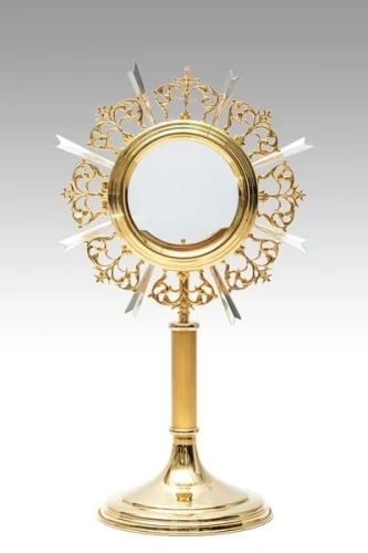 monstrancja na dużą hostię-1