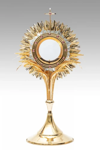 monstrancja na dużą hostię-1