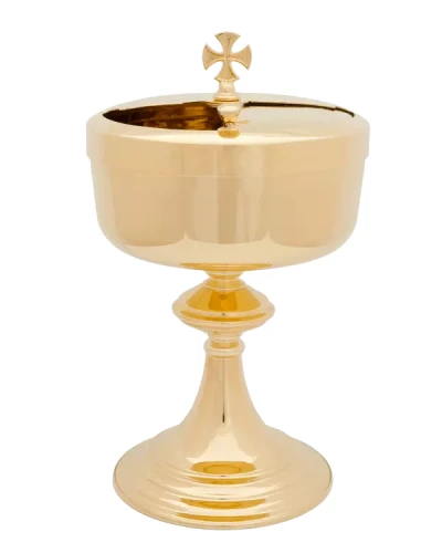 puszka polowa pozłacana