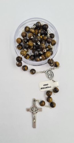 Różaniec tygrysie oko-1