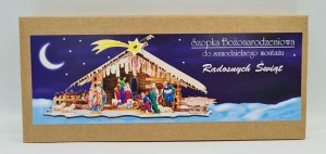 Szopka Bożonarodzeniowa do samodzielnego montażu