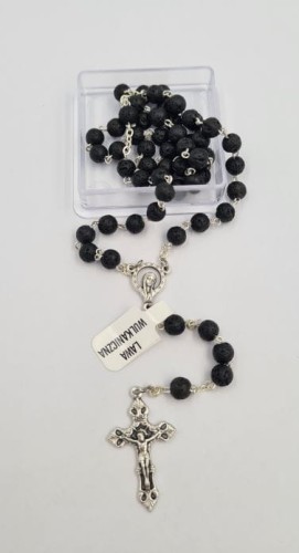 Różaniec lawa wulkaniczna