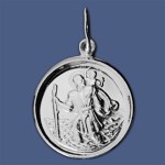 Święty Krzysztof M279 - medalik ze srebra