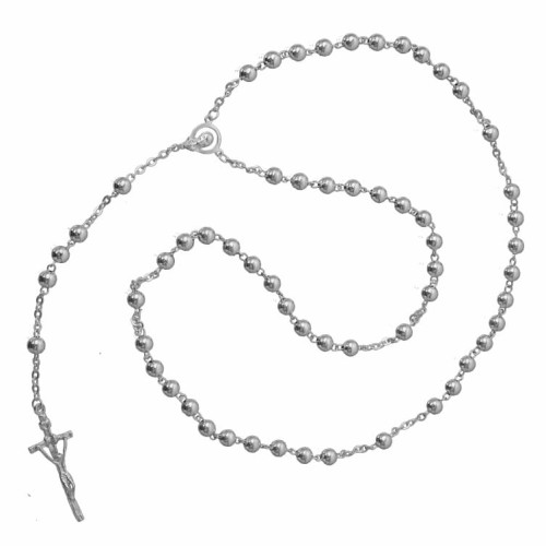 różaniec ze srebra