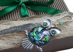 ZAKŁADKA DO KSIĄŻKI - DUŻA, ORYGINALNA SOWA KL8717