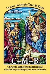 Naklejka - Święto Trzech Króli - 100 sztuk