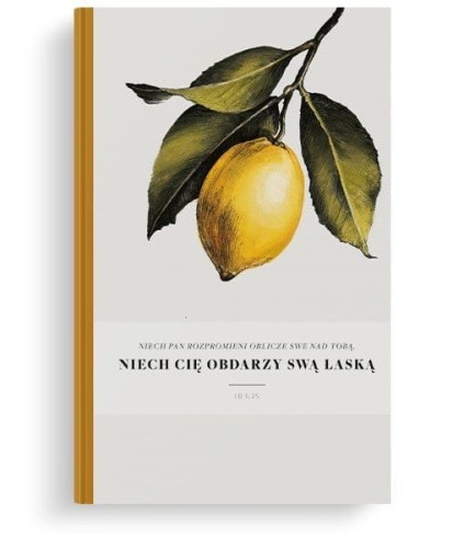 notatnik z wersetami biblijnymi