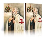 Ikona z certyfikatem - Błogosławiony Bartłomiej Longo