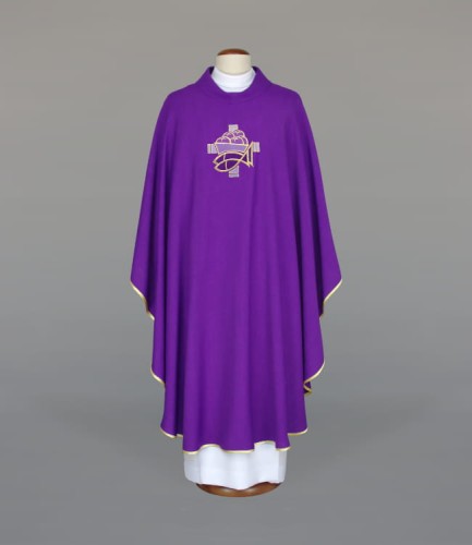 Ornat fioletowy 1-295-4