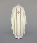 Ornat ecru alfa i omega 1-397-1