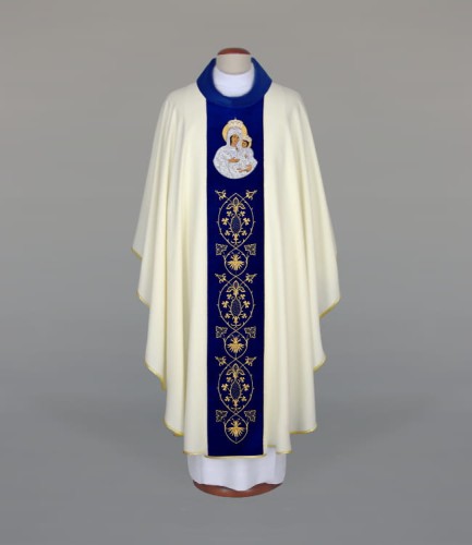 Ornat z wizerunkiem M.B. Gietrzwałdzkiej