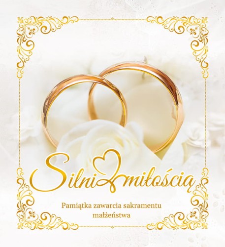 Pamiątka zawarcia sakramentu małżeństwa