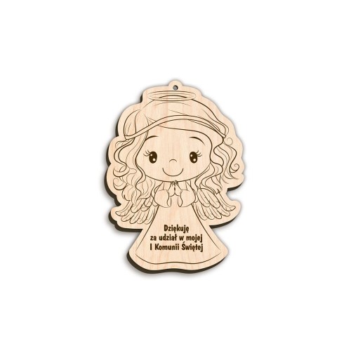 Podziękowanie dla gości magnes - komunia