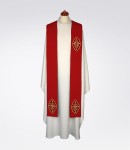 Czerwona stuła 4-387-2