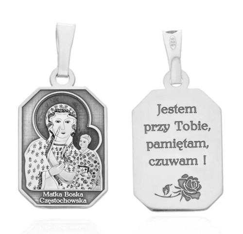 medalik Matka Boska Częstochowska