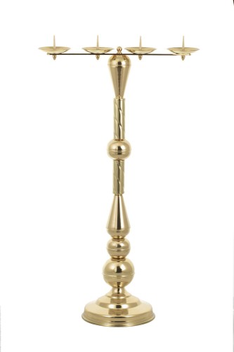 lichtarz mosiężny wysoki