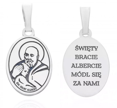 medalik Św. brat Albert
