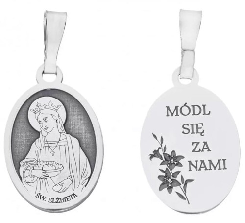 medalik Św. Elżbieta