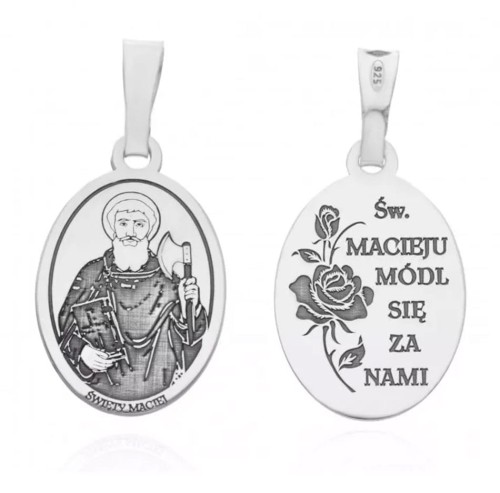 medalik Św. Maciej