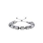 Bransoletka - różaniec dziesiątka - hematyt