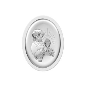 OBRAZEK - PAMIĄTKA PIERWSZEJ KOMUNII ŚWIĘTEJ DLA CHŁOPCA BC64130W