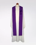 Stuła fioletowa 4-349-4
