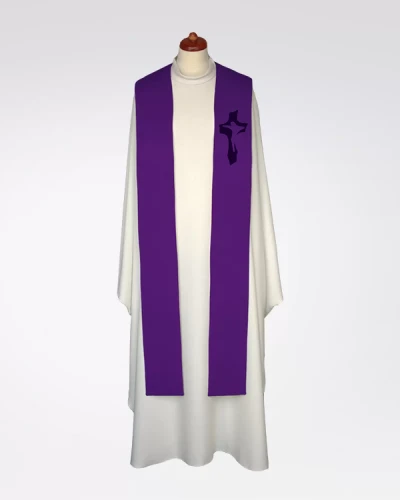Stuła fioletowa 4-349-4