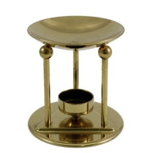 Kadzielniczka domowa mosiężna s/888