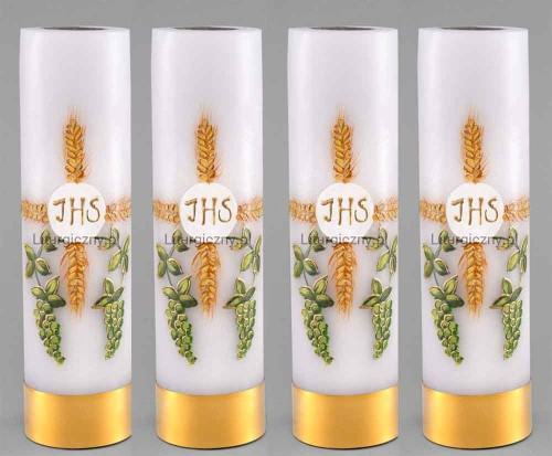 świece olejowe białe