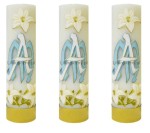 Zestaw świec Maryjnych ołtarzowych