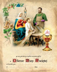 Obrazek pierwszokomunijny 13