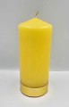 świeca spalająca żółta-3