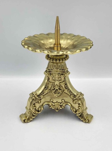 świecznik mosiężny-1