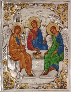 Tradycyjna ikona - Święta Trójca 