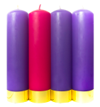 Świece adwentowe - do wieńca na okres Adwentu