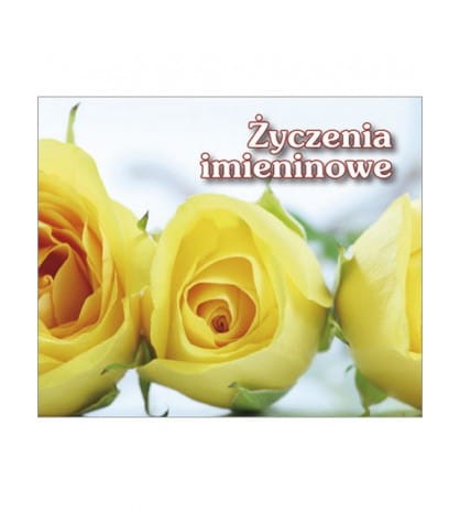 Życzenia imieninowe. Perełka