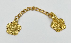 Klamra do kapy - mosiężna