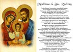 Modlitwa do Świętej Rodziny - pocztówka