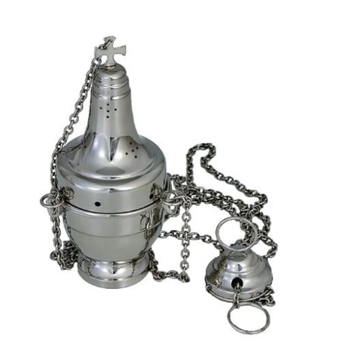 Trybularz mosiężny chromowany