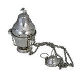 Trybularz mosiężny niklowany T-5n