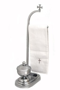 Lavabo chromowane z serwetnikiem CH-11