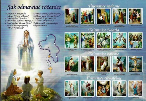 wycinanki różańcowe