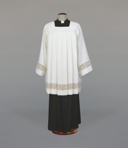 Komża kapłańska z bawełnianą wstawką 5-146-0
