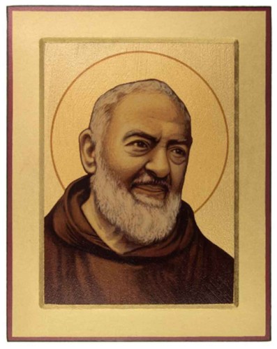 ikona Święty Ojciec Pio