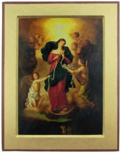 Ikona Matka Boża rozwiązująca węzły